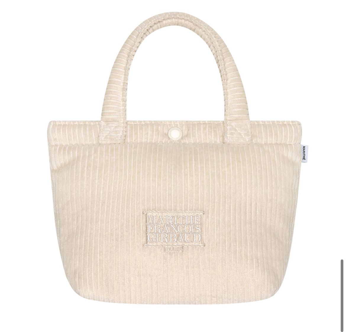 CLASSIC LOGO CORDUROY MINI BAG