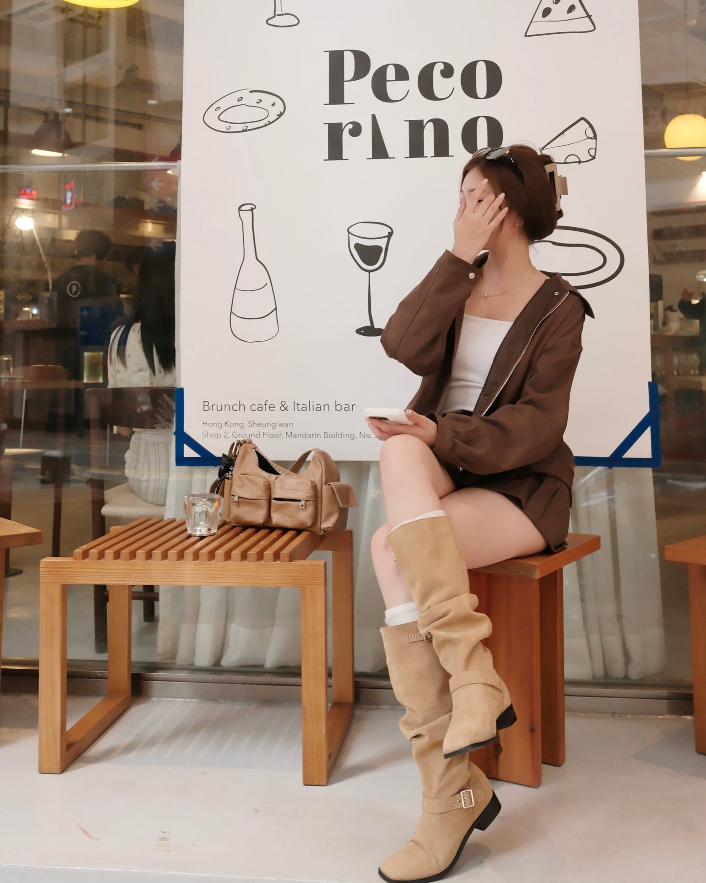 BUCKLE WRINKLE BOOTS