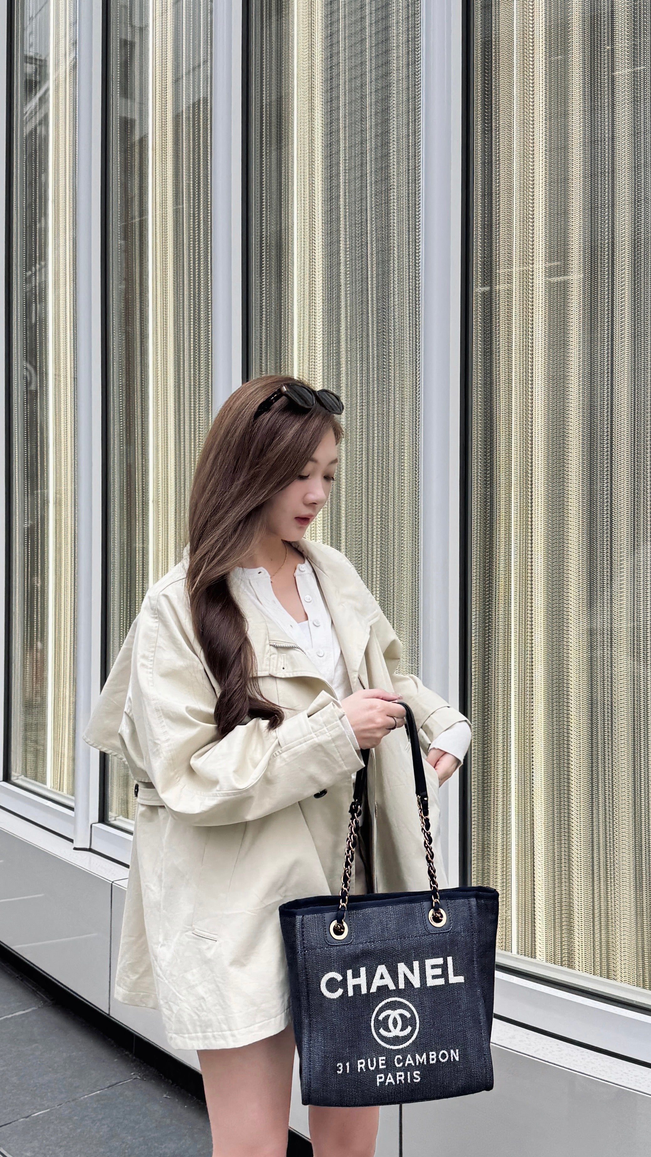 TRENCH短版斗篷外套