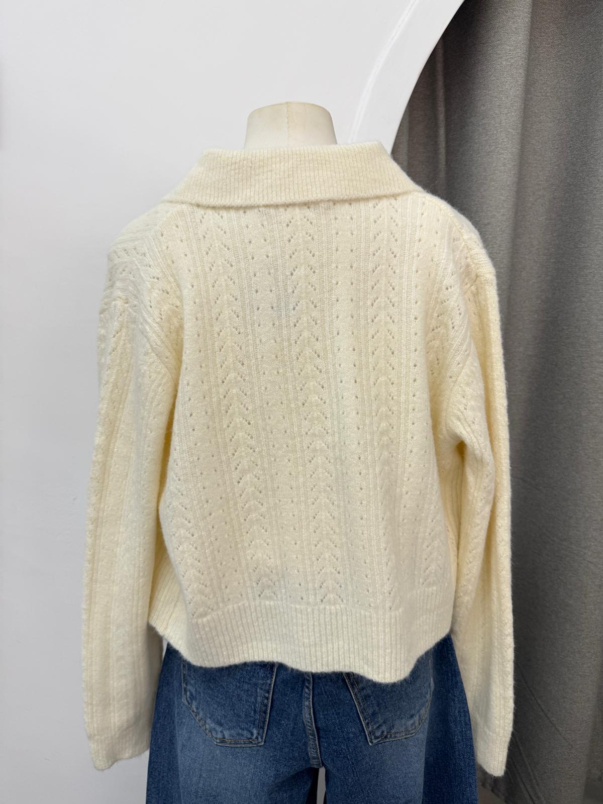 SOFT針織拉鍊外套背心套裝