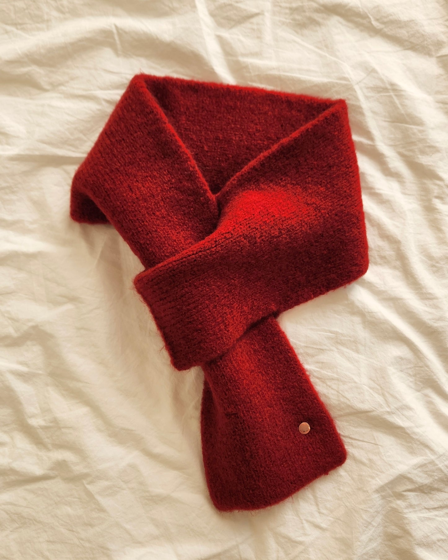 WOOL KNIT SCARF