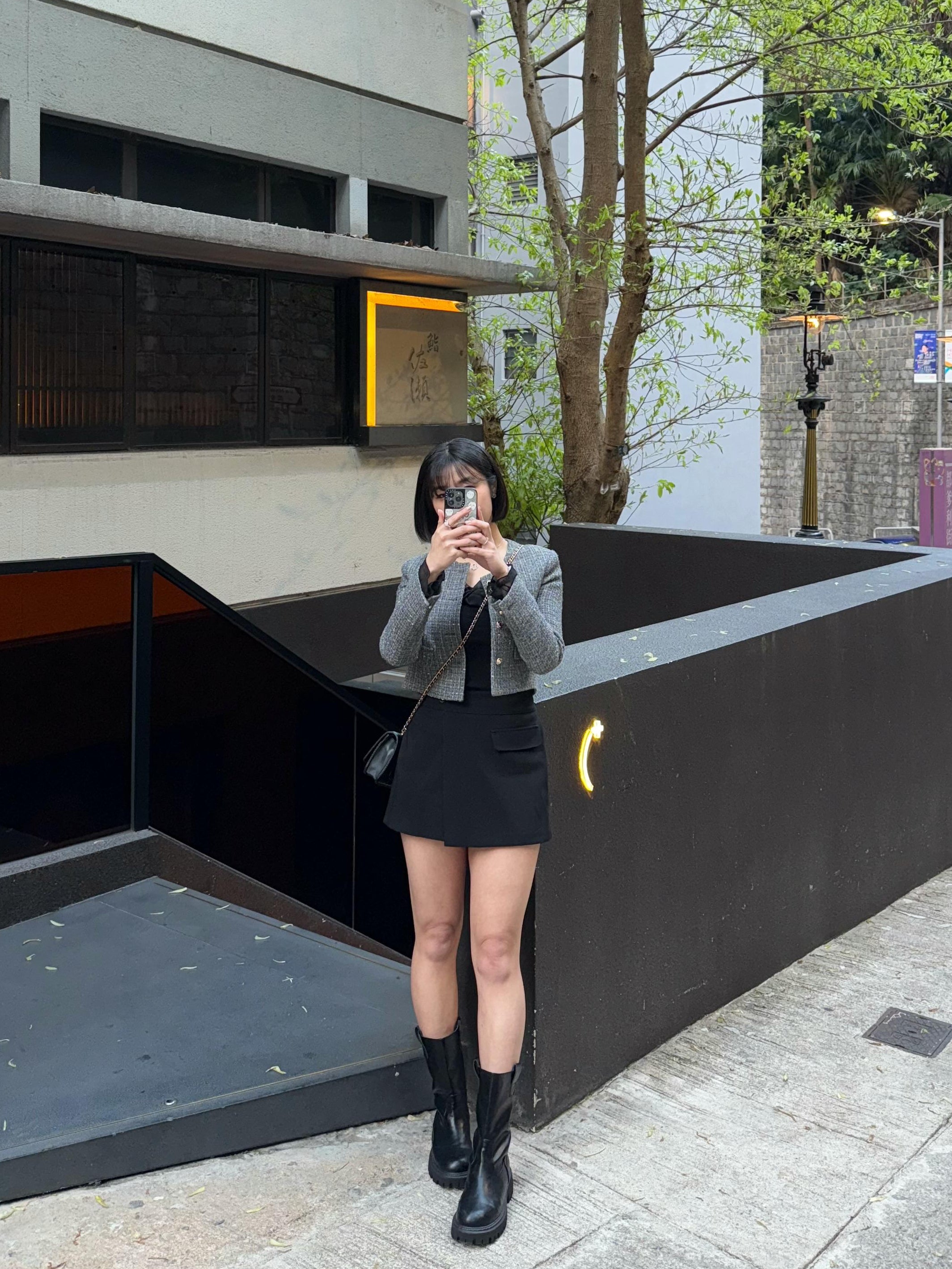 GROOVY暗紋TWEED外套