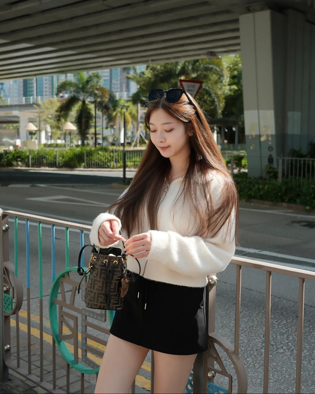 SOFT FAUX FUR ZIP-UP JACKET