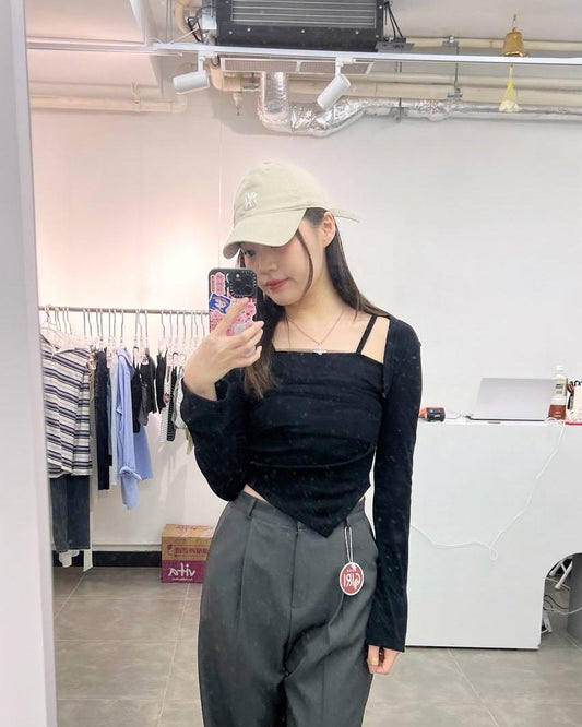 BOLERO網紗長袖上衣