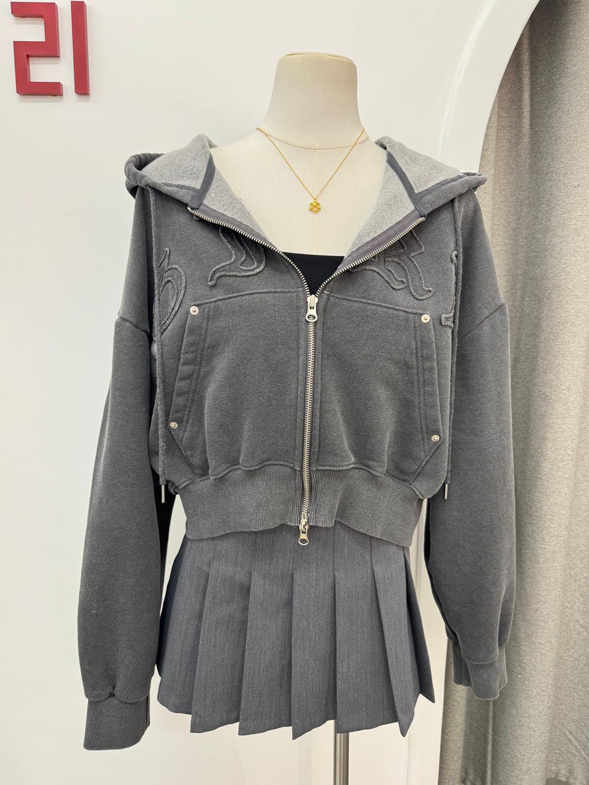 STREET PATCH拉鍊連帽外套