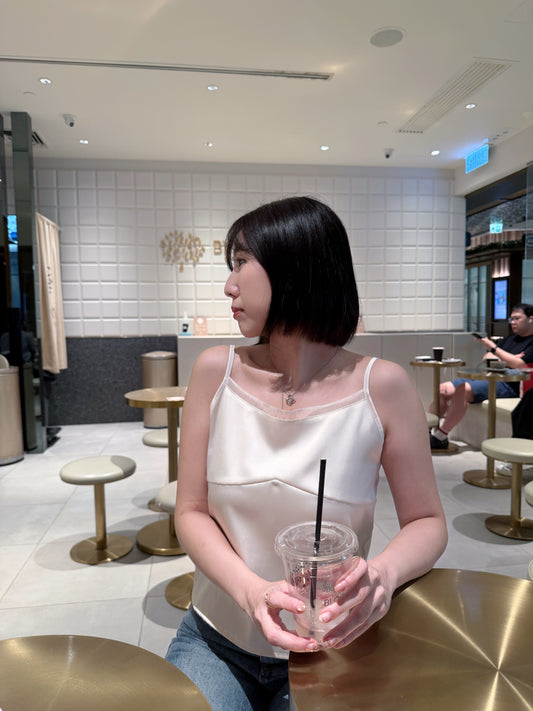 SILKY 半透吊帶上衣