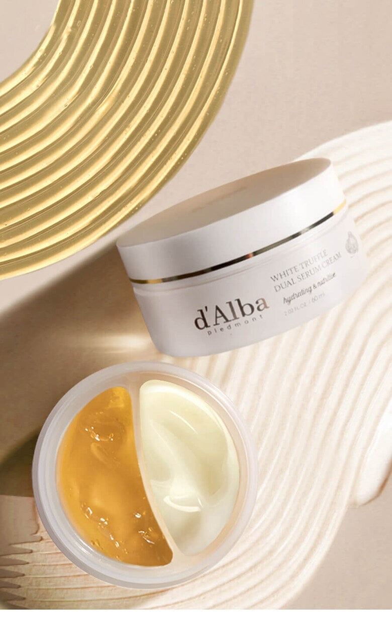 DALBA white truffle double serum & cream