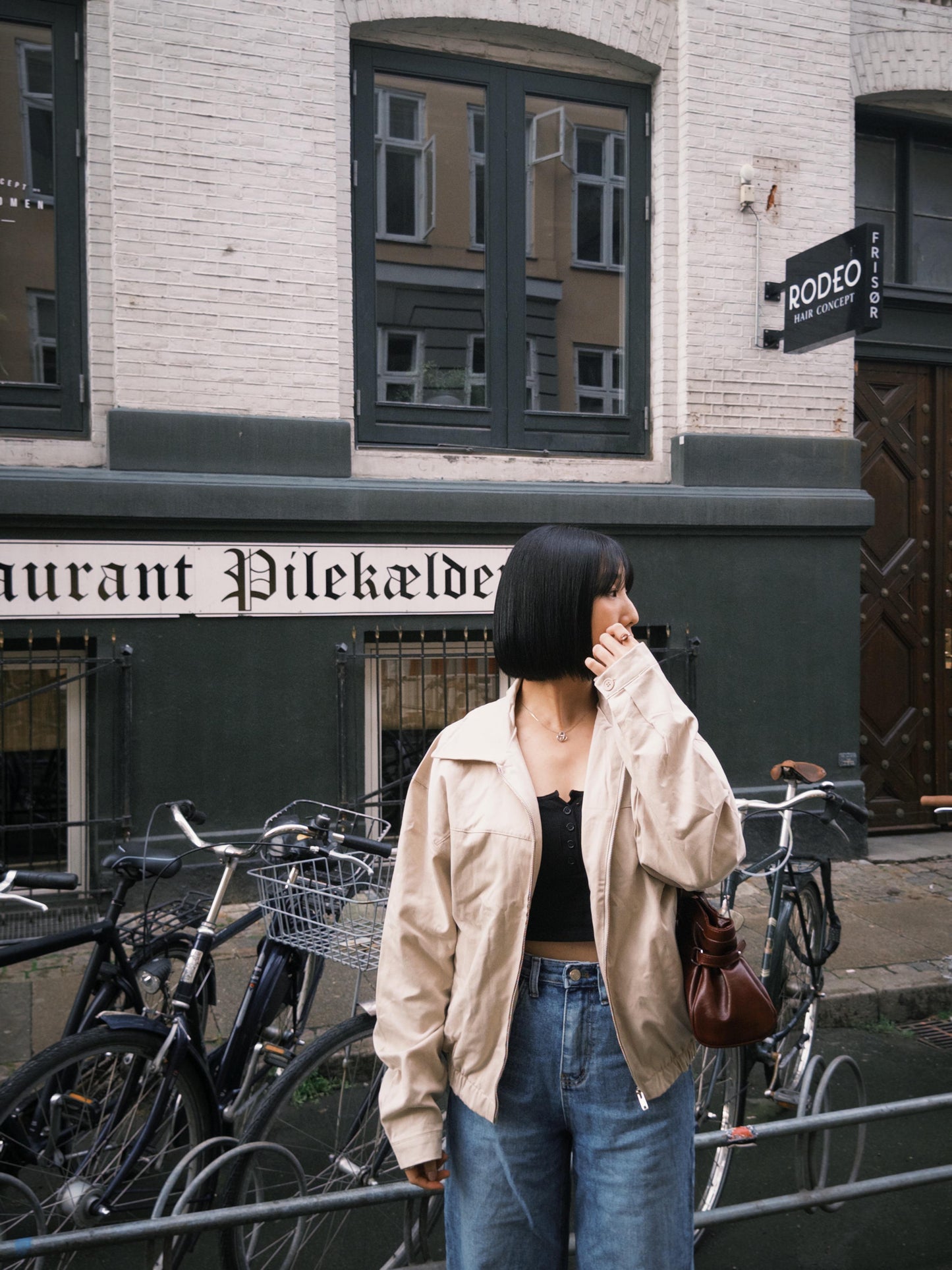初秋俐落BLOUSON JACKET