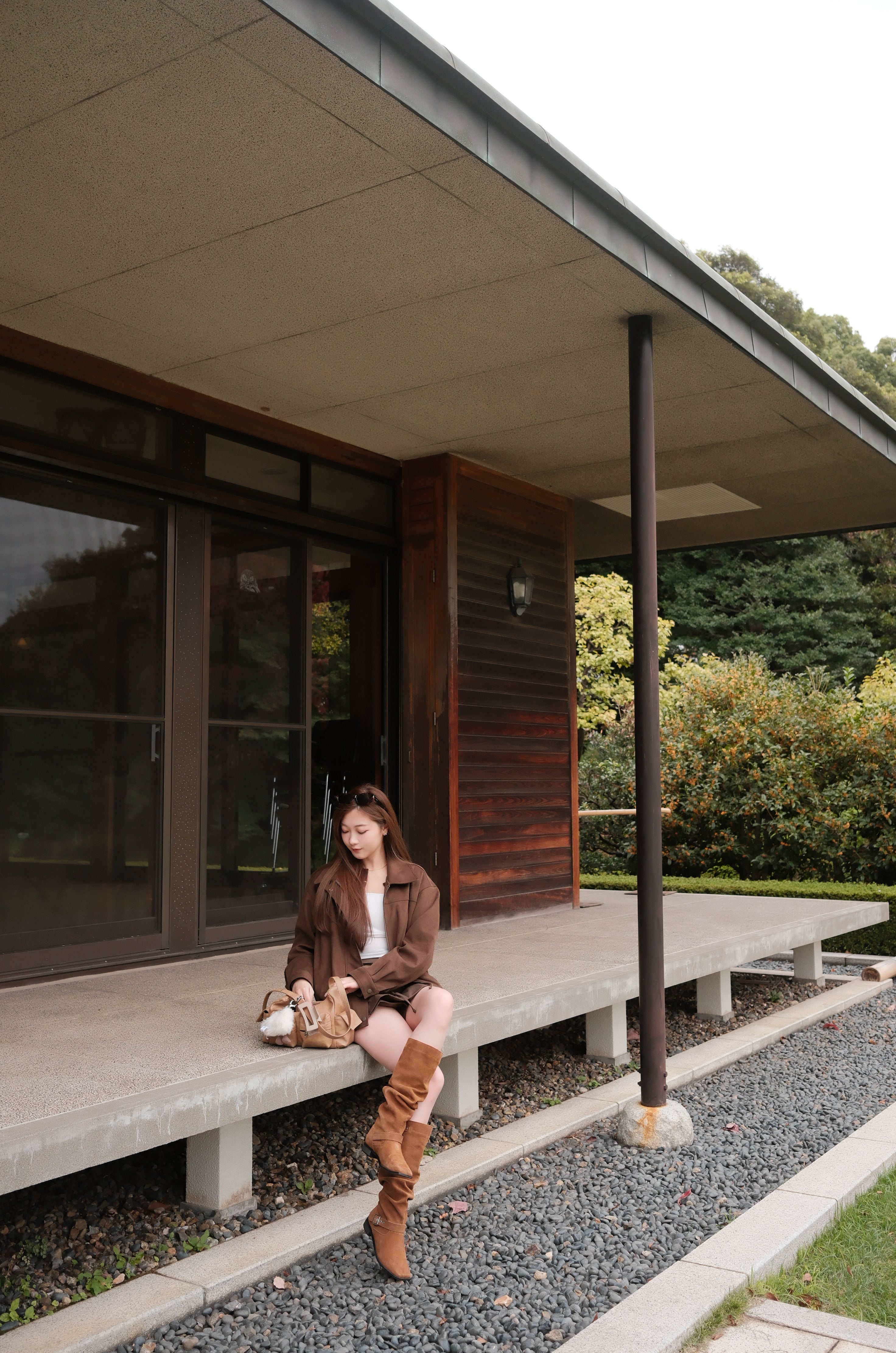 SUEDE OVERSIZE皮褸