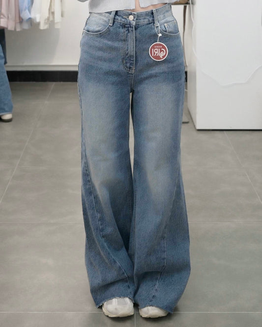 洗水車線爛腳牛仔褲