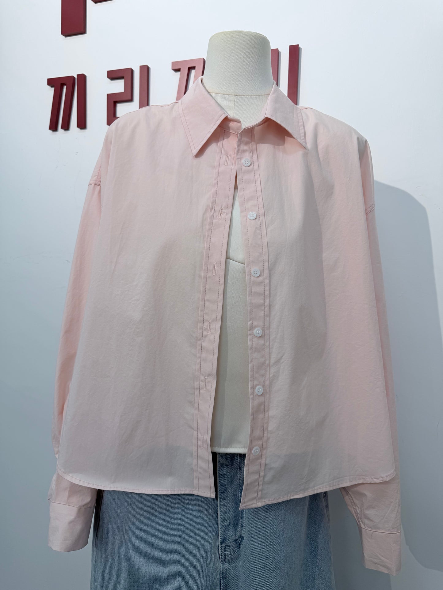 PASTEL CLEAN FIT短版恤衫