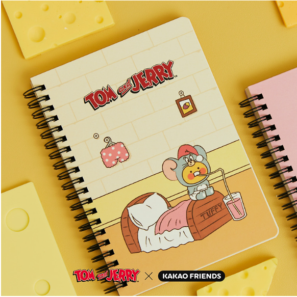 Tom&Jerry x Kakao Friends 筆記本