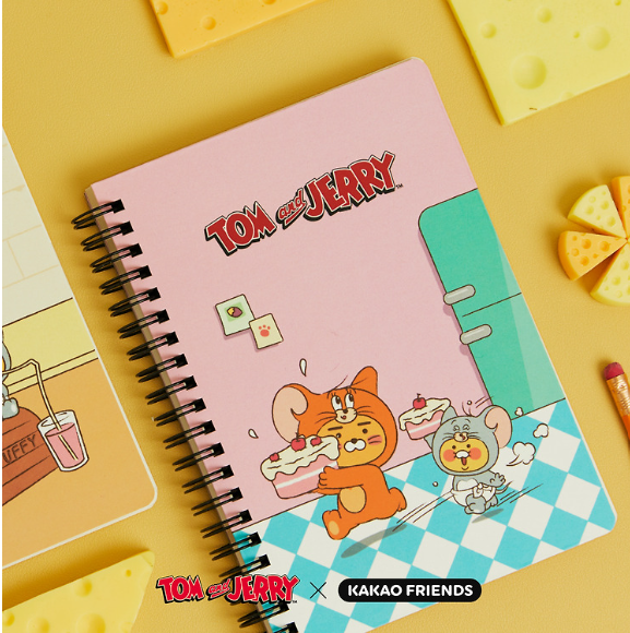 Tom&Jerry x Kakao Friends 筆記本