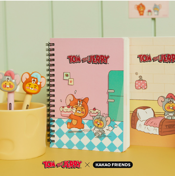 Tom&Jerry x Kakao Friends 筆記本