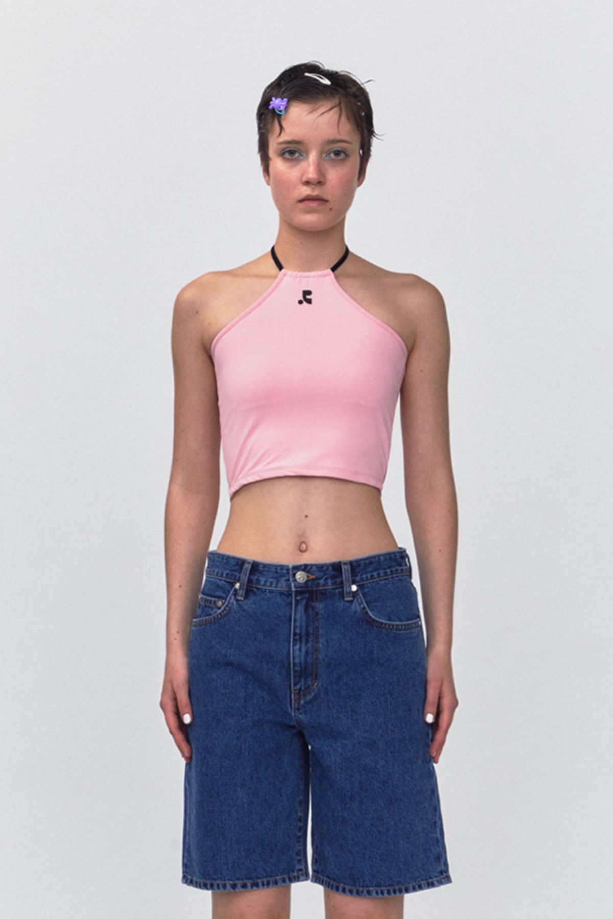 RR HALTER NECK CROP TOP