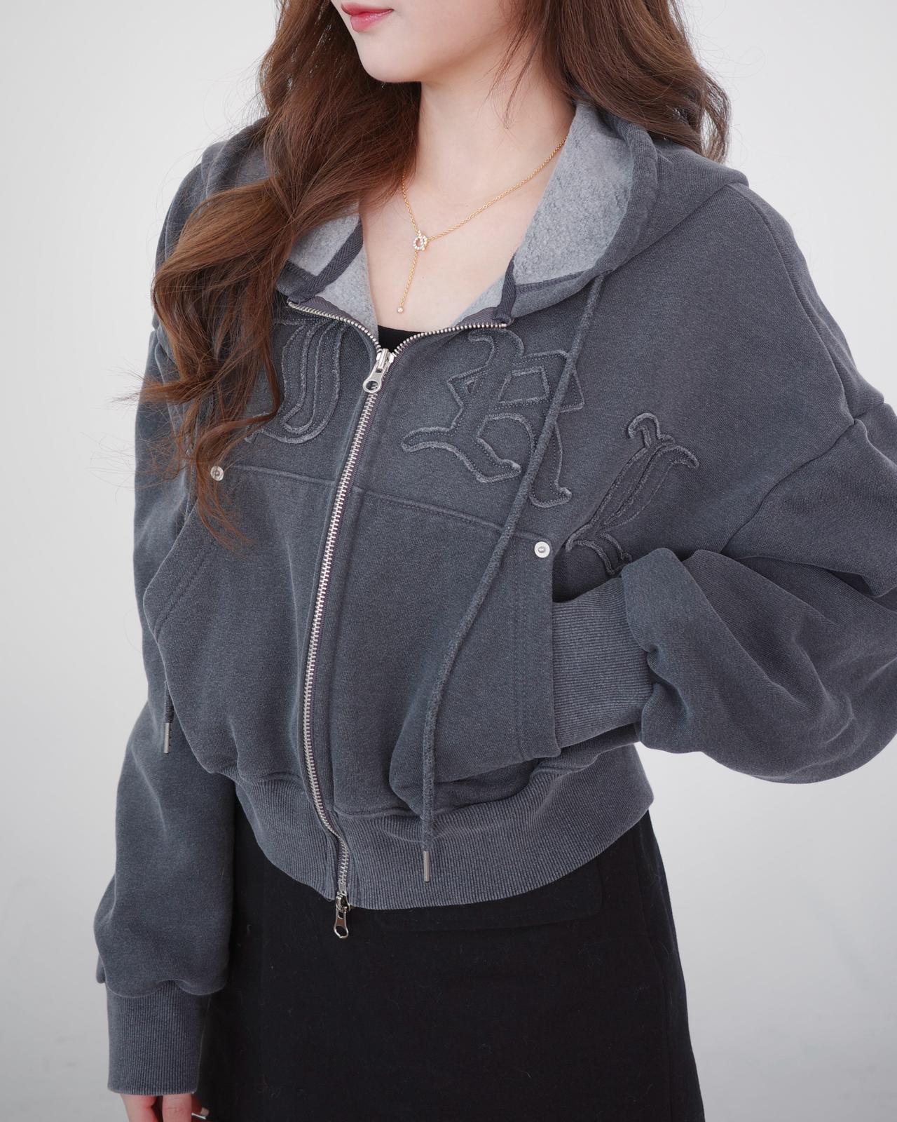 STREET PATCH拉鍊連帽外套