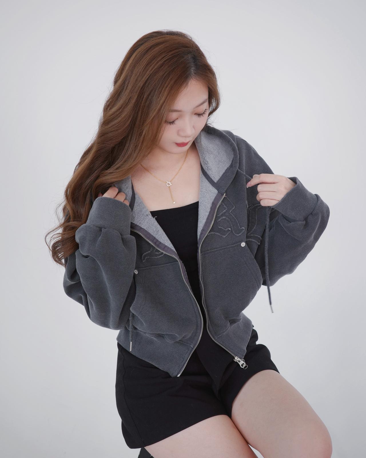 STREET PATCH拉鍊連帽外套