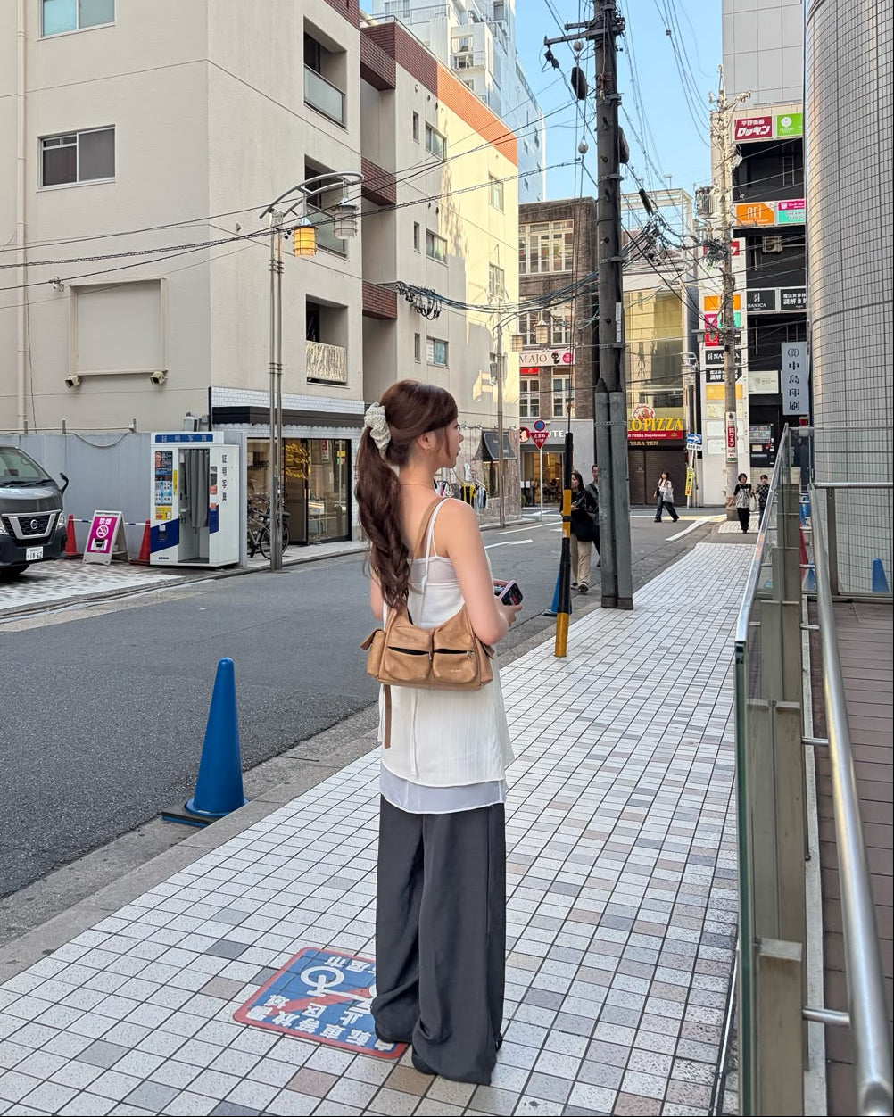 CHIFFON LAYER 吊帶連身裙