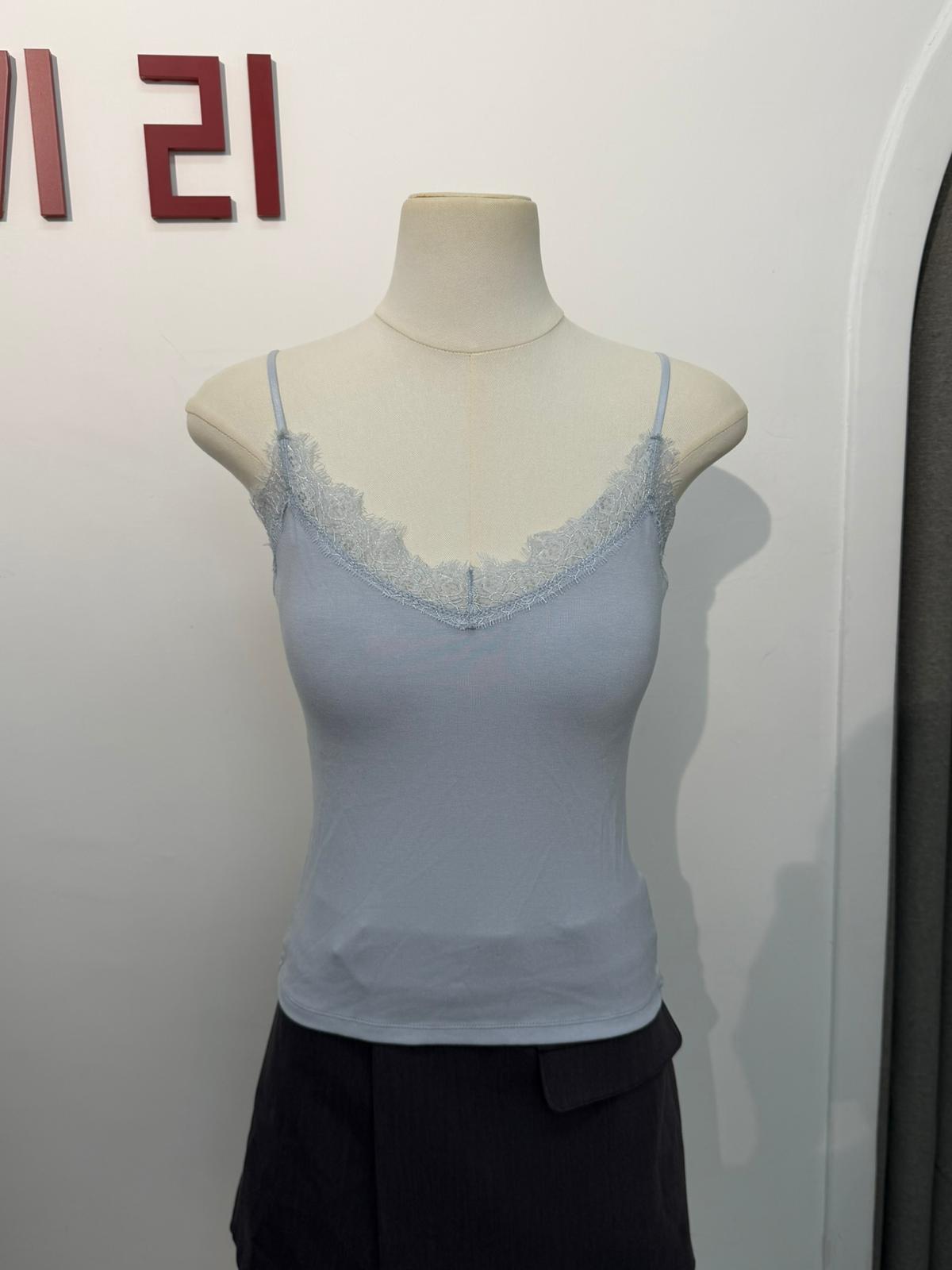 V LACE BRATOP