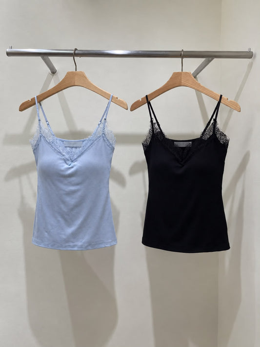 V LACE BRATOP
