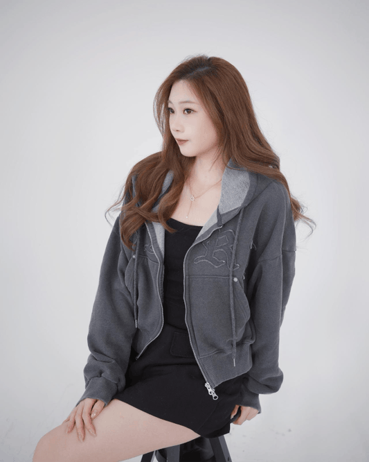 STREET PATCH拉鍊連帽外套