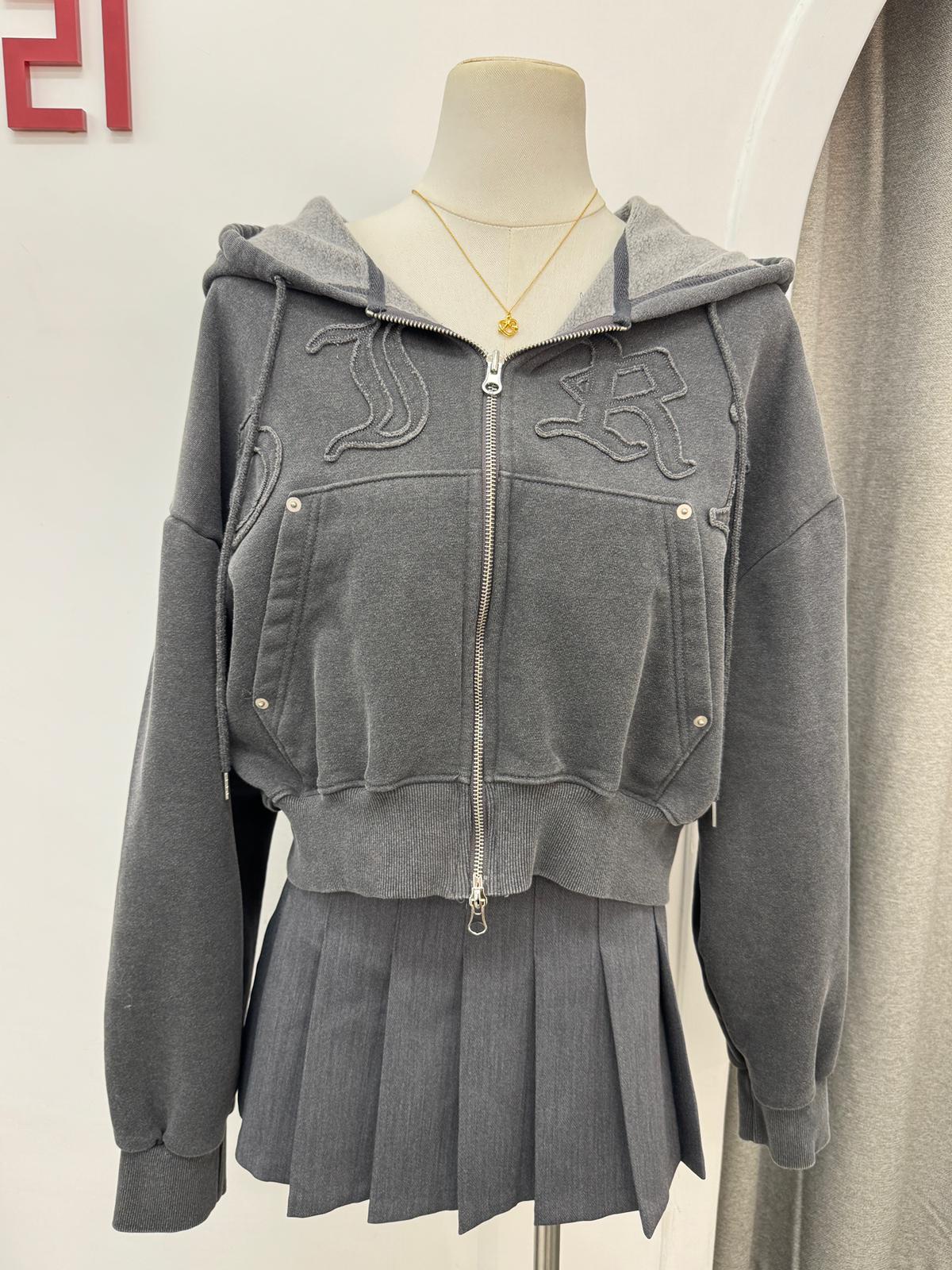 STREET PATCH拉鍊連帽外套