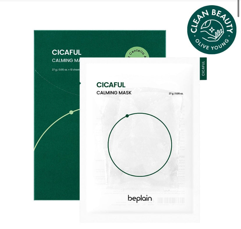 Beplain Cicaful Calming Mask 10PCS