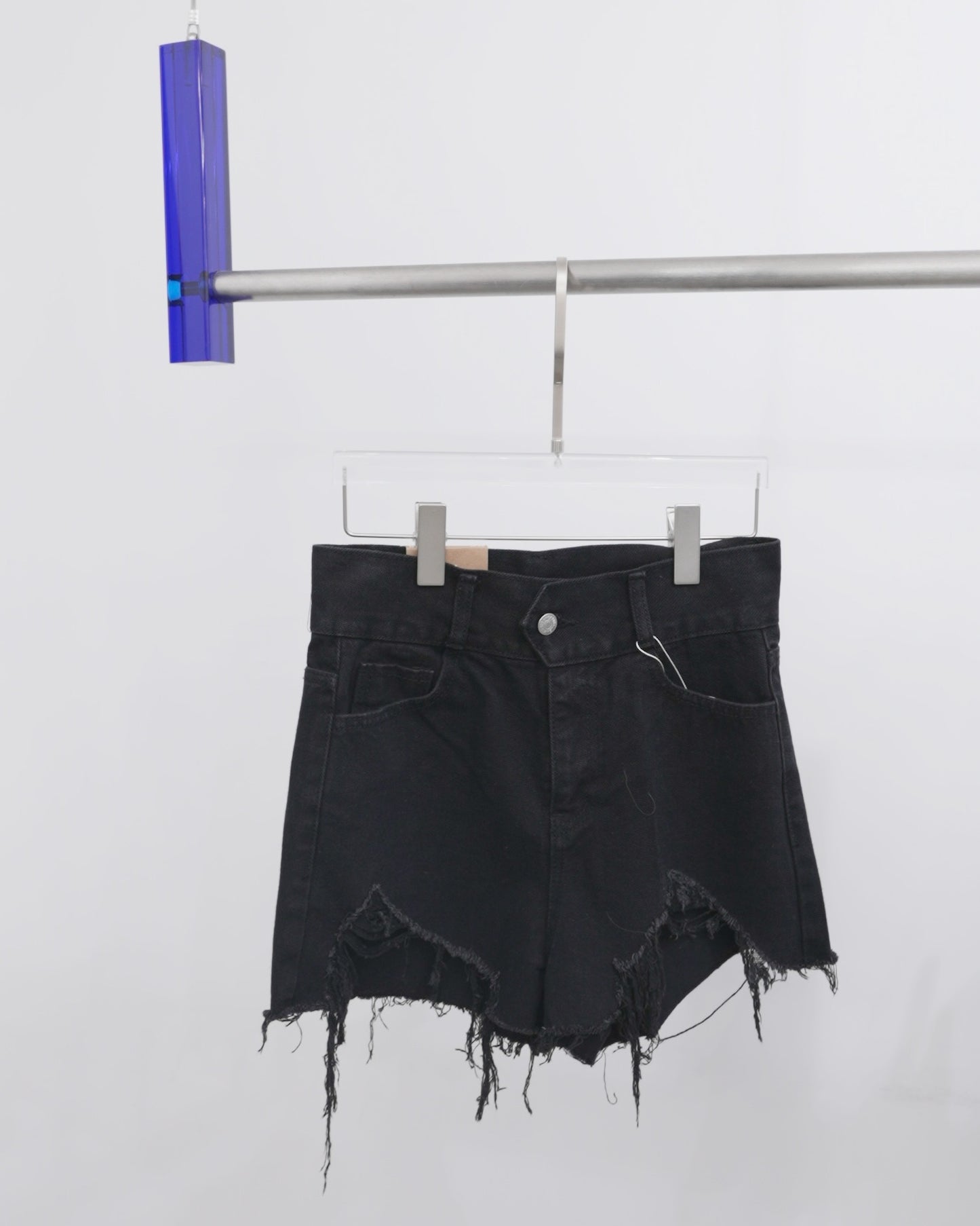 VINTAGE HIGH WAIST DENIM SHORT