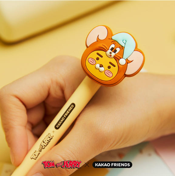 Tom&Jerry x Kakao Friends Gel Pen #春植/Ryan/Apeach