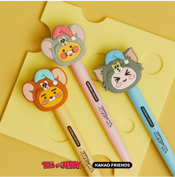 Tom&Jerry x Kakao Friends Gel Pen #春植/Ryan/Apeach