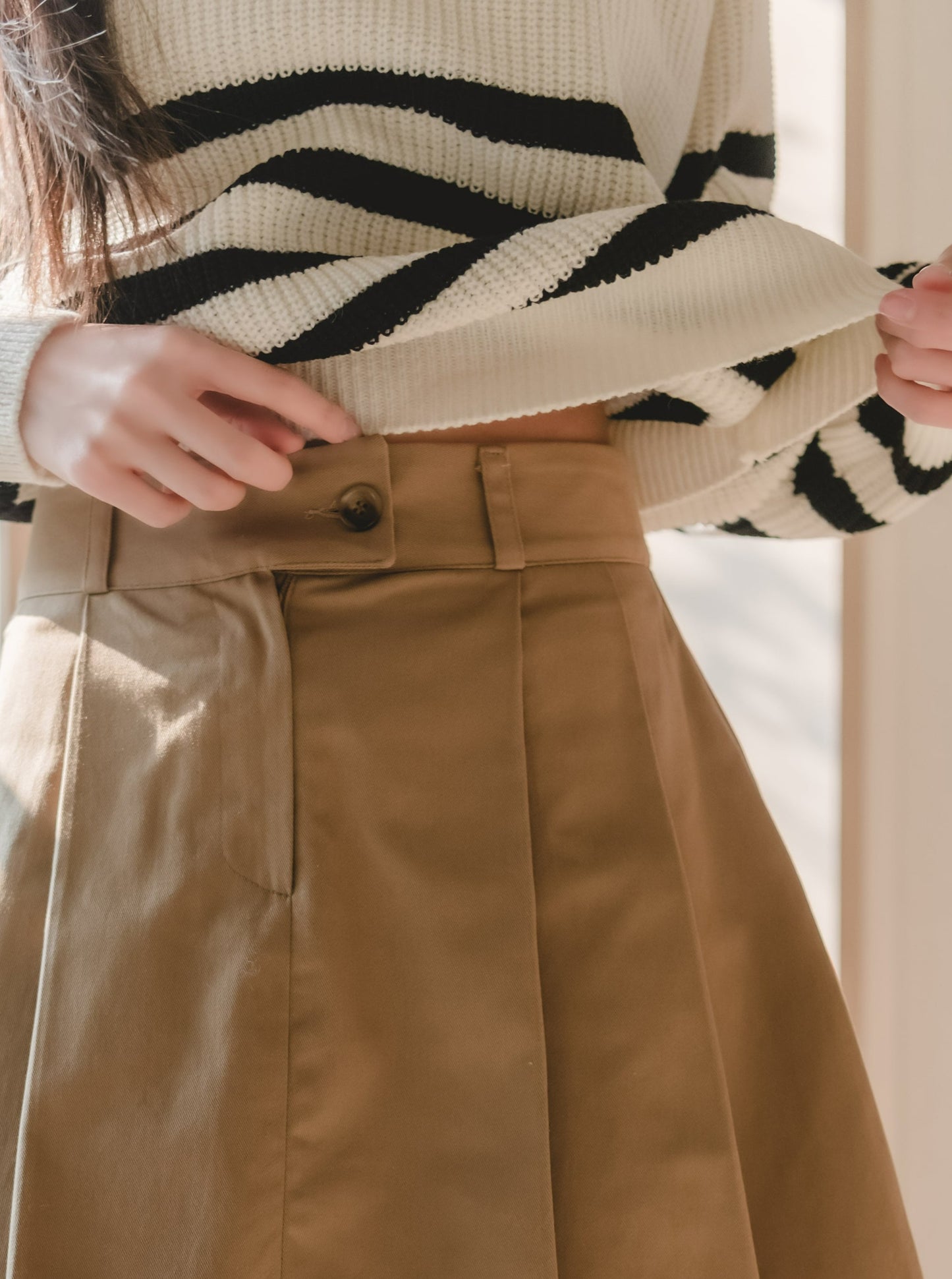 MINI PLEATS SKIRT