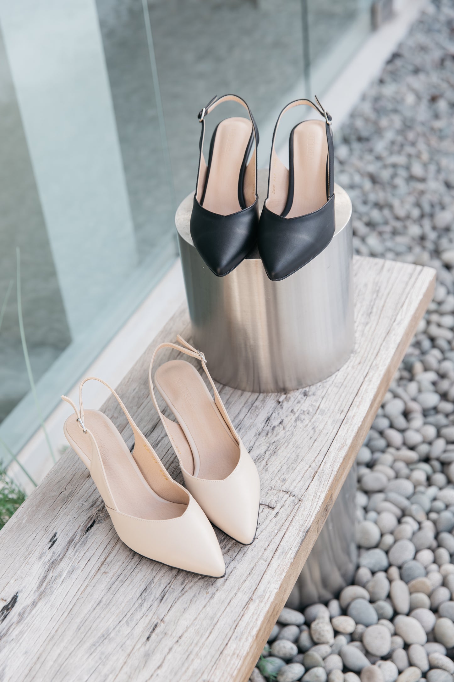 SLING BACK HEELS