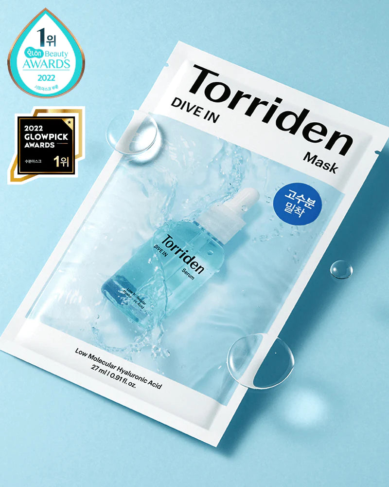 TORRIDEN DIVE-IN Low Molecule Hyaluronic Acid Mask